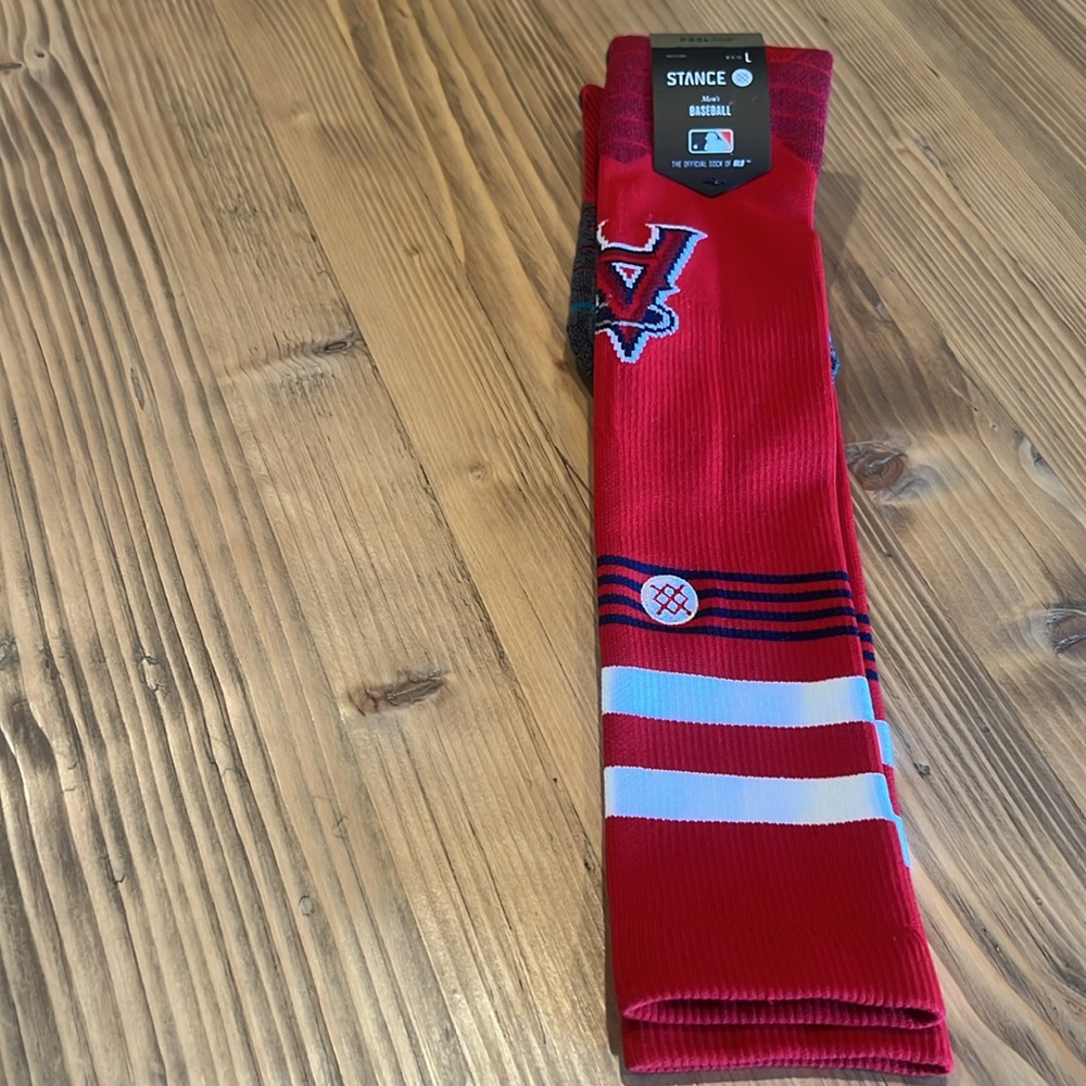 Men’s Stance baseball socks - Los Angeles Angels! Men’s 9-13 Large